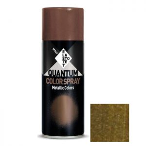 Elastotet Σπρέι Βαφής Μεταλλικό Quantum Color Spray Metallic Light Gold 400ml